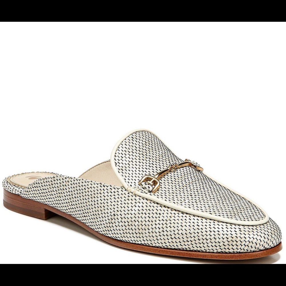 New in Box, Sam Edelman Linnie Mules Women’s Size 8, Raffia